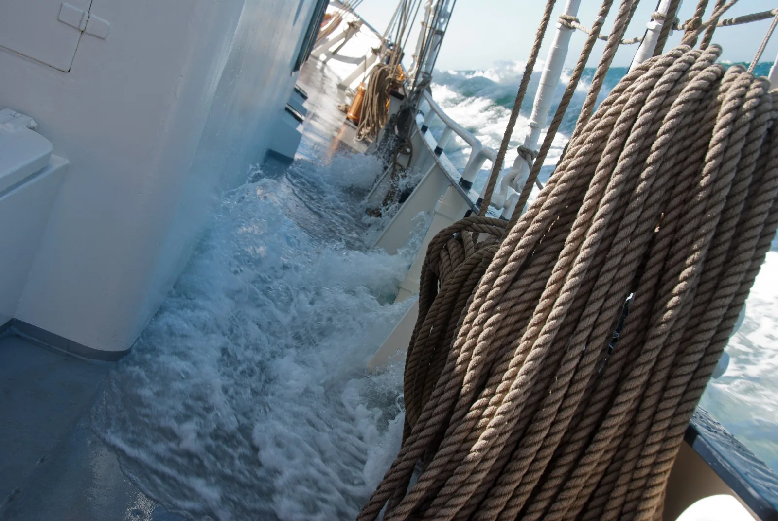 STORTEMELK auf See